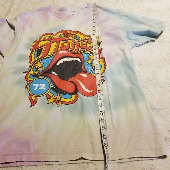 The Rolling Stones Tie Dye Tshirt Size Large Graphic - Picture 5 of 7